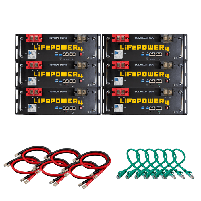 EG4 LifePower4 V2 48V 100AH Lithium Server Rack Batteries - Off Grid Stores
