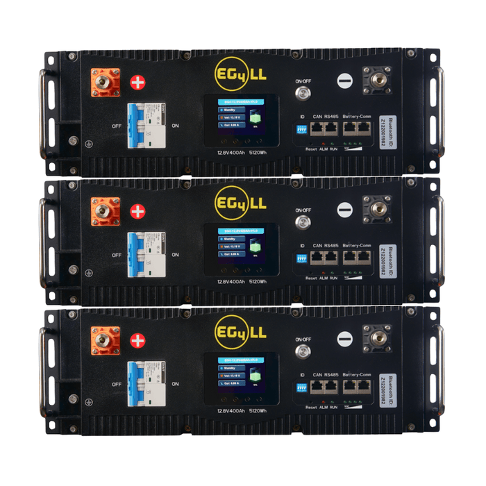 Eg4 Server Rack EG4 LL V2 12V 400AH Lithium Server Rack Battery - Off Grid Stores