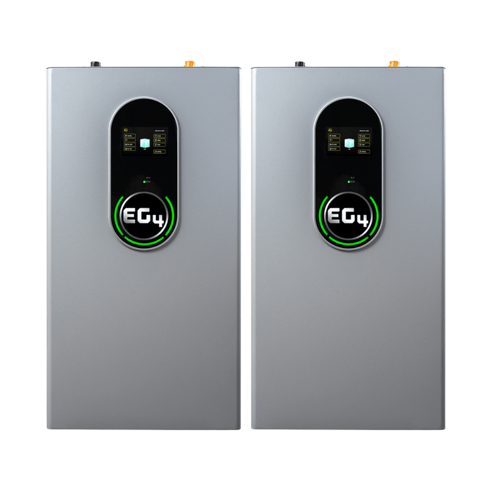 EG4 WallMount Indoor LiFePO4 Batteries | 48V 280Ah (14.3kWh) | Heated, UL1973, UL9540A - Off Grid Stores