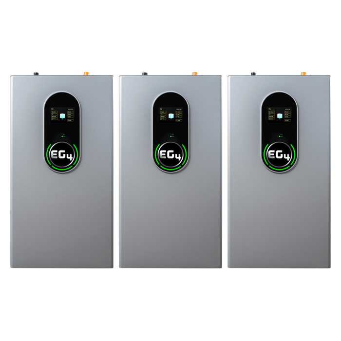 EG4 WallMount Indoor LiFePO4 Batteries | 48V 280Ah (14.3kWh) | Heated, UL1973, UL9540A - Off Grid Stores