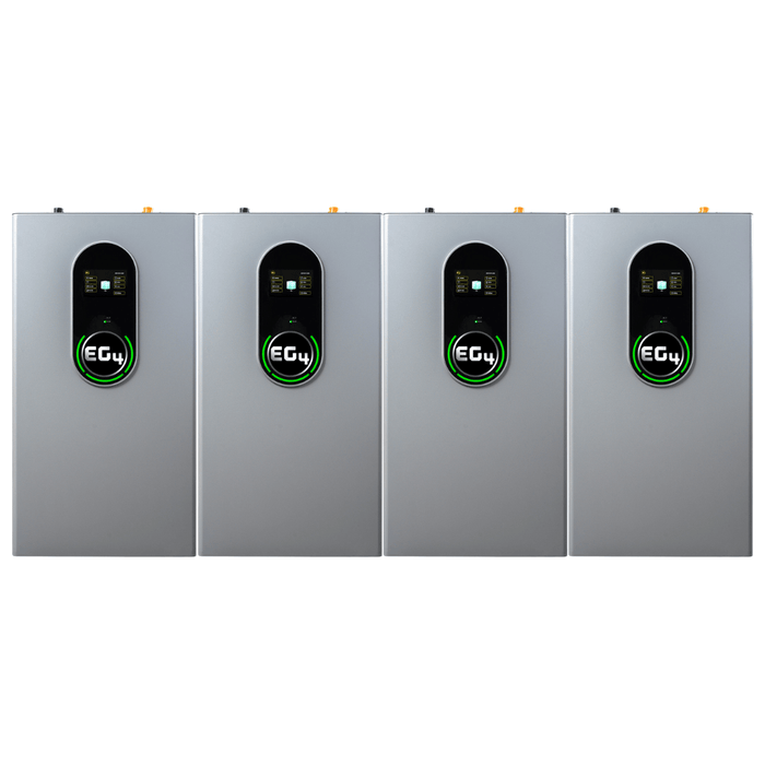 EG4 WallMount Indoor LiFePO4 Batteries | 48V 280Ah (14.3kWh) | Heated, UL1973, UL9540A - Off Grid Stores