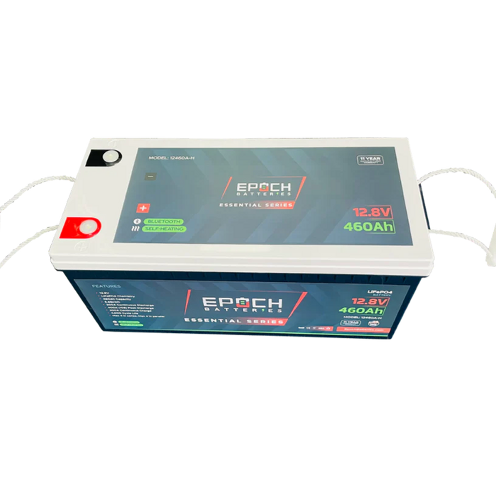 Epoch Batteries 12V 460Ah Heated & Bluetooth LiFePO4 Battery