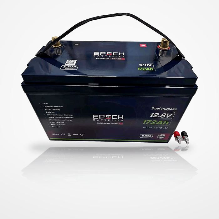 Epoch Batteries 12V 172Ah Cranking & Deep Cycle (Dual Purpose) LiFePO4 Battery - Off Grid Stores