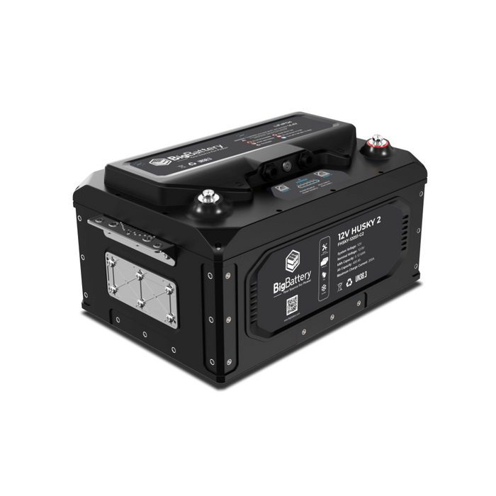 BigBattery HUSKY 2 12V 400Ah 5.12kWh LiFePO4 Battery