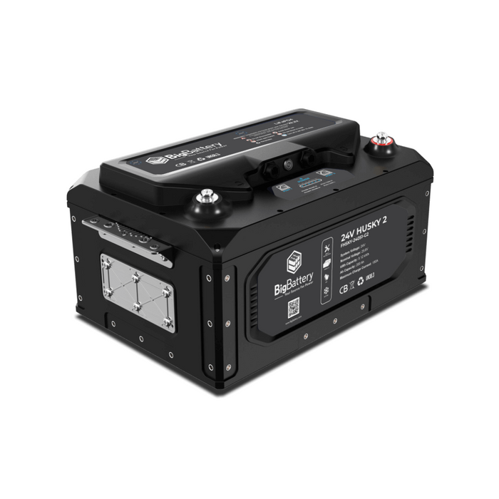 BigBattery HUSKY 2 24V 200Ah 5.12kWh LiFePO4 Battery
