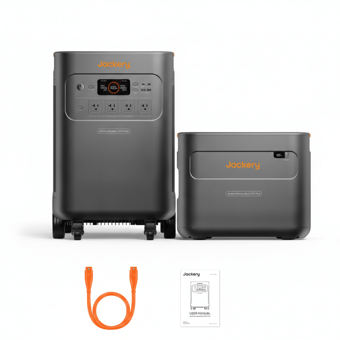 Jackery Explorer 5000 Plus Solar Generator + Battery Pack 5000 Plus