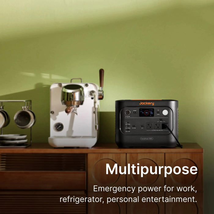 Jackery HomePower 1000 v2 Portable Power Station (White)