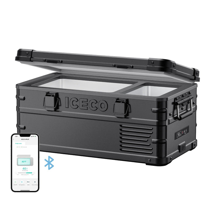 ICECO APL20 20 LT Light Duty Aluminum Black Freezer Single Zone - Off Grid Stores