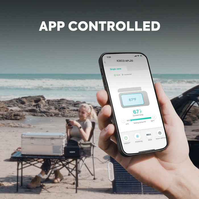 ICECO APL20 20L Light Duty Aluminum Freezer Single Zone - Off Grid Stores