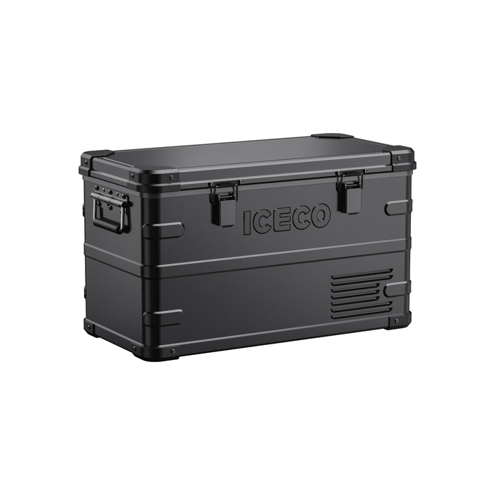 ICECO APL35 35 LT Dual Zone Aluminum Black Fridge - Off Grid Stores