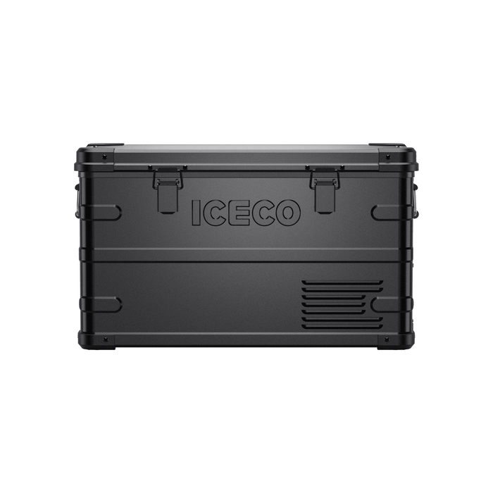 ICECO APL35 35 LT Dual Zone Aluminum Black Fridge - Off Grid Stores