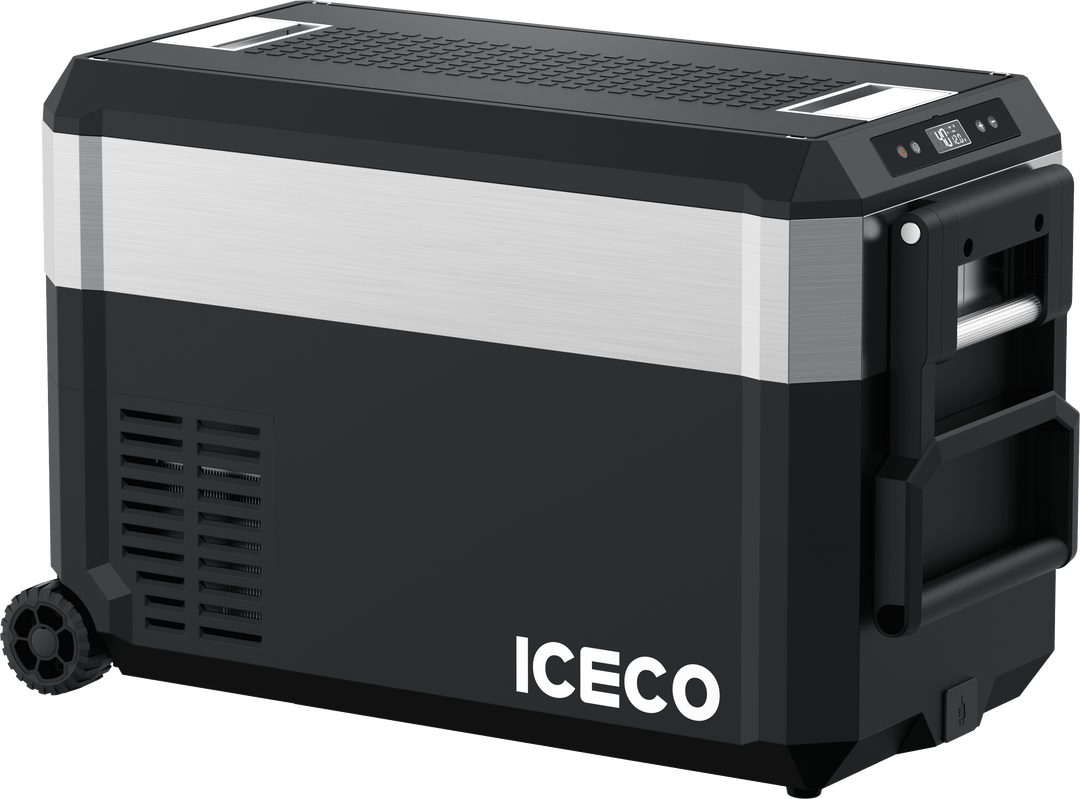 ゆきこページ ICECO JP40 Pro 39QT 37L Dual Zone Wheeled Portable Freezer - Off
