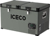 ICECO VL60 60L Dual Zone Metal Fridge Freezer with Cover - Off Grid Stores
