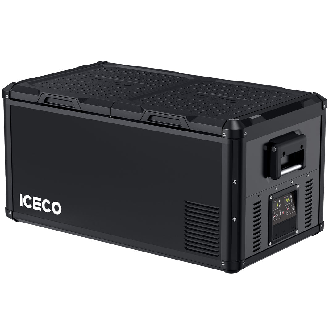 ICECO VL90ProD 90L Dual Zone RV 12V Fridge Plug in Cooler - Off