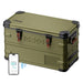 ICECO Jeep APL35 35L Ultralight Dual Zone Aluminum Freezer in Olive - Off Grid Stores