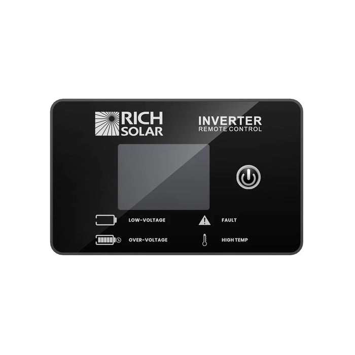 Rich Solar Inverter Remote Control with Smart LCD Display - Exclusive for Nova Pure Series