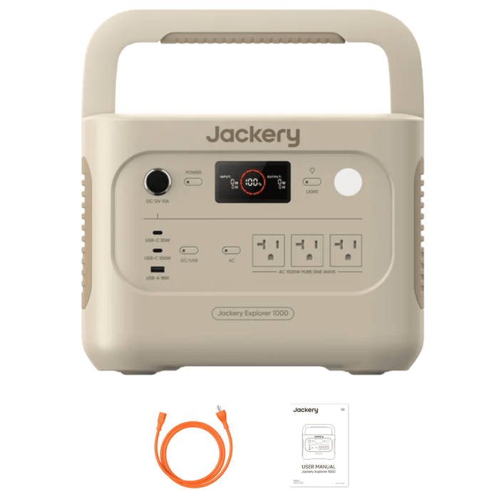 Jackery Explorer 1000 V2 Portable Power Station - Off Grid Stores