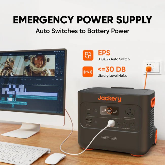 Jackery Explorer 2000 Plus Portable Power Station - Off Grid Stores