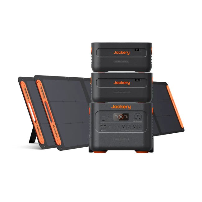 Jackery Explorer 2000 Plus Solar Generator Kit (6kWh) + 2 x