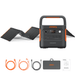 Jackery Explorer 2000 V2 Solar Generator + SolarSaga 500 X - Off Grid Stores