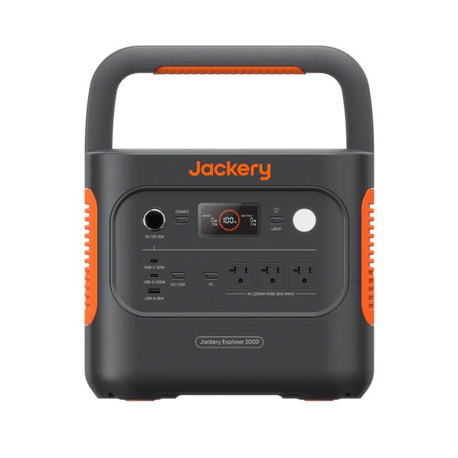 Jackery Explorer 2000 V2 Solar Generator + SolarSaga 500 X - Off Grid Stores