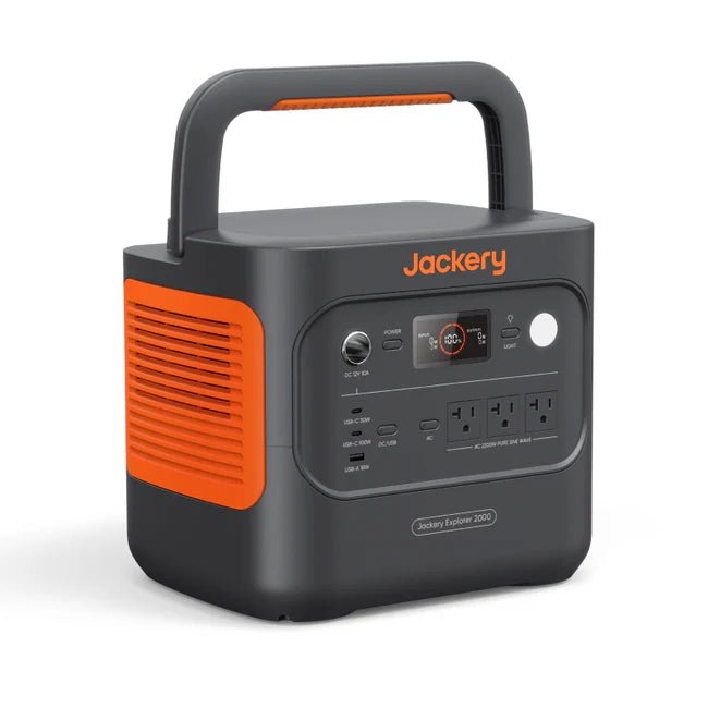 Jackery Explorer 2000 V2 Solar Generator + SolarSaga 500 X - Off Grid Stores