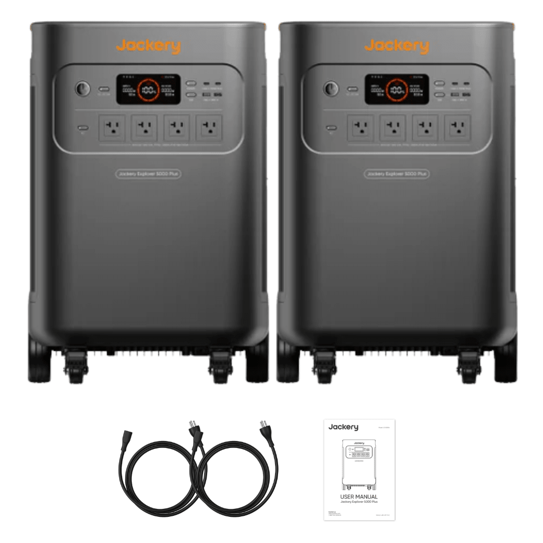 Jackery Explorer 5000 Plus Double Kit (10kWh) - Off Grid Stores