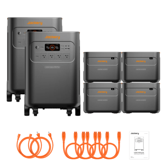 Jackery Explorer 5000 Plus Double Kit + Battery Pack 5000 Plus - Off Grid Stores