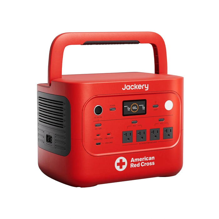 Jackery HomePower 2000 Plus v2 Red Cross Edition Portable Power Station
