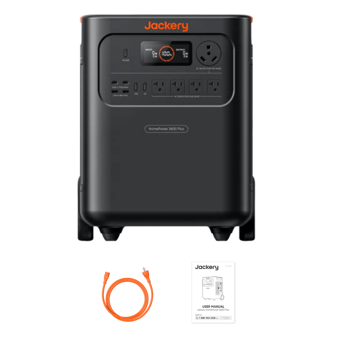 Jackery HomePower 3600 Plus Solar Generator & Kits