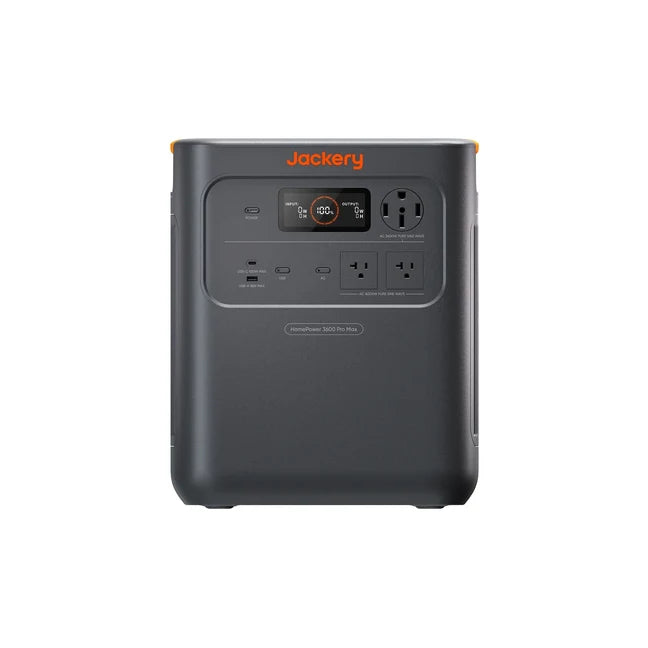 Jackery HomePower 3600 Pro Max Portable Power Station + Custom Solar Panel Bundle Option