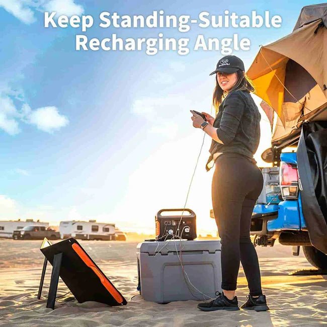 Jackery Solar Generator 500 + SolarSaga 80W Solar Panel - Off Grid Stores