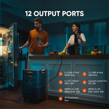 jackery battery backup Jackery Whole-Home Backup Kit 5000 Plus (20kWh)