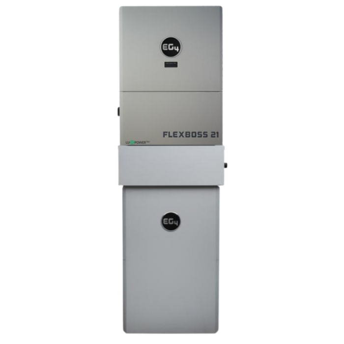 EG4 48V PowerPro LiFePO4 Battery (14.3kWh-85.8kWh) + FlexBOSS21 16kw 48V Split Phase AC Hybrid Inverter