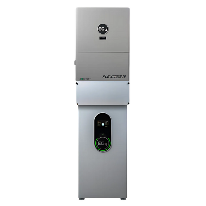 EG4 48V WallMount Indoor LiFePO4 Battery (14.3kWh-57.3kWh) + FlexBoss18 13kW 48V Split Phase AC Hybrid Inverter