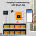 ECO-WORTHY 12V 100Ah Lithium Iron Phosphate Battery With Bluetooth And Low-Temperature Protection - Off Grid Stores