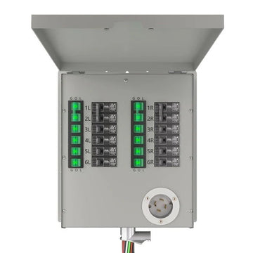 Natures Generator 12-Circuit 120/240V 30A Non-Automatic Power