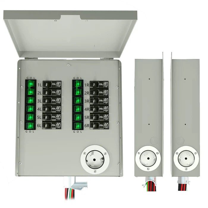 Natures Generator 12 - Circuit 120/240V 50A Non - Automatic Power Transfer Switch - Off Grid Stores