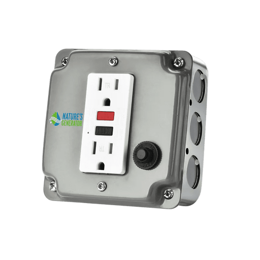 Natures Generator 15A GFCI Power Outlet Box - Off Grid Stores