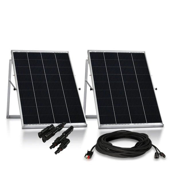 Natures Generator 2 x 100W Monocrystalline Power Panel - Off Grid Stores