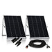 Natures Generator 2 x 100W Monocrystalline Power Panel - Off Grid Stores