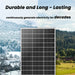 Natures Generator 2 x 100W Monocrystalline Power Panel - Off Grid Stores