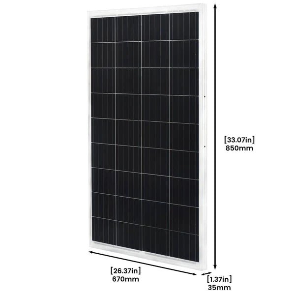 Natures Generator 2 x 100W Monocrystalline Power Panel - Off Grid Stores