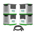 Natures Generator 2 x Lithium 3600 With Power Pods + Combiner (7.2kW/12.2kWh) - Off Grid Stores