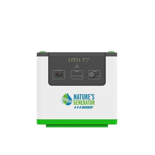 Natures Generator 2 x Lithium 3600 With Power Pods + Combiner (7.2kW/12.2kWh) - Off Grid Stores