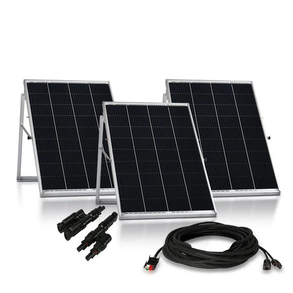 Natures Generator 3 x 100W Monocrystalline Power Panel - Off Grid Stores