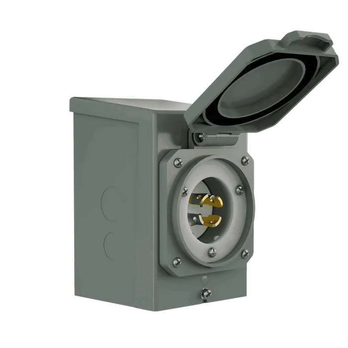Natures Generator 30A Power Inlet Box + 10ft Power Cord