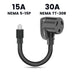 Natures Generator 30A to 15A Adapter - Off Grid Stores