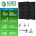 Natures Generator 4 x 410 Watt Monocrystalline Solar Panel With Solar Panel Mount Rack - Off Grid Stores