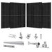 Natures Generator 4 x 410 Watt Monocrystalline Solar Panel With Solar Panel Mount Rack - Off Grid Stores
